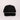 Solid Black Rope Baseball Cap