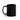 Black Glossy Ceramic Mug – Sleek & Sturdy Coffee Mug, 11oz & 15oz Options