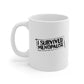 I Survived Menopause White Ceramic Coffee Mug