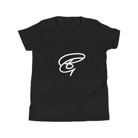 Embroidered BGear Center Logo Youth Short Sleeve T-Shirt for Teenager