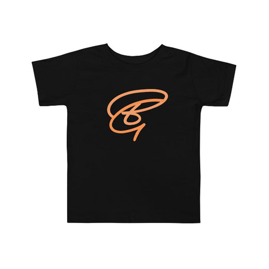 Embroidered BGear Logo Toddler Short Sleeve T Shirt for Boys and Girls - Custom Soft Cotton T Shirt Gifts for kids and Infant Cute Tees