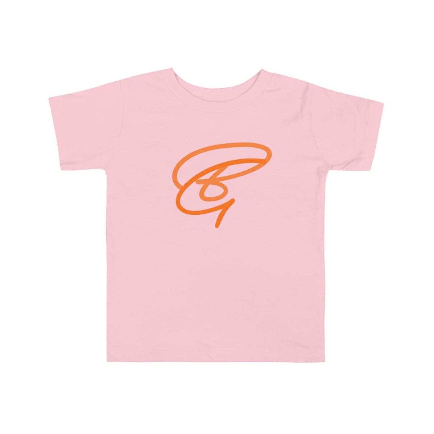 Embroidered BGear Logo Toddler Short Sleeve T Shirt for Boys and Girls - Custom Soft Cotton T Shirt Gifts for kids and Infant Cute Tees