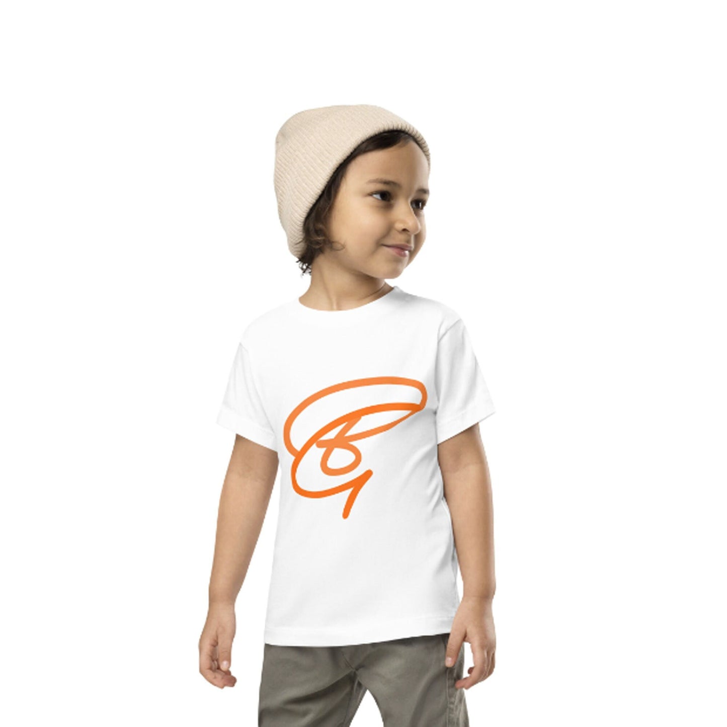 Embroidered BGear Logo Toddler Short Sleeve T Shirt for Boys and Girls - Custom Soft Cotton T Shirt Gifts for kids and Infant Cute Tees