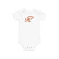 Embroidered BGear Logo Short Sleeve Baby Bodysuit for Boys and Girls - Custom Cotton Onesies with Convenient Snap Closures Gifts for Kids