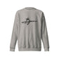 Embroidered BGear Signature Long Sleeve Sweatshirt for Boys and Girls - Custom Unisex Cotton Crew Neck Sweatshirt Gifts for Him and Her