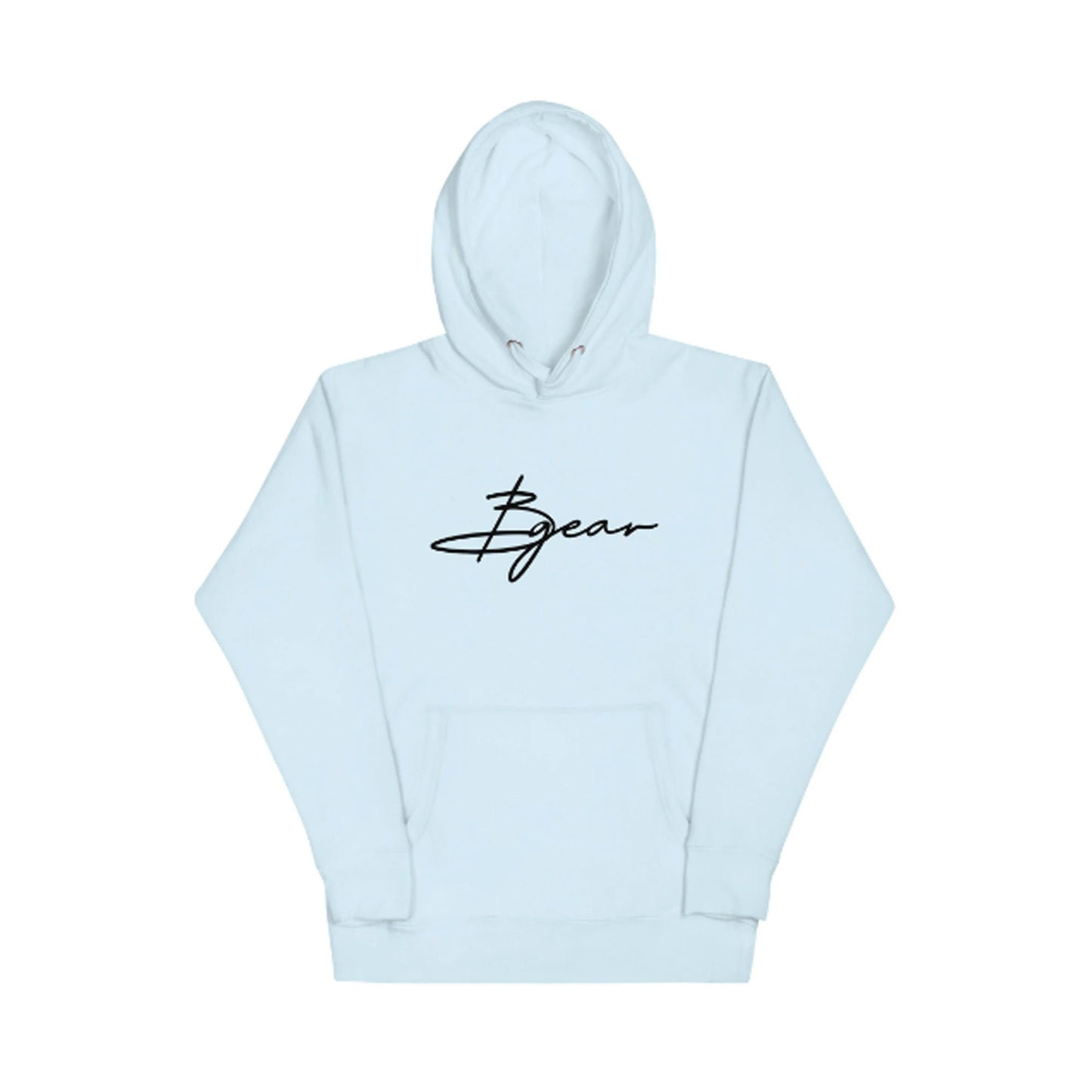 Embroidered BGear Signature Hoodie Sweatshirt for Mans and Womens - Custom Soft Cotton Unisex Blend Hooded Sweatshirt Gifts for Him and Her