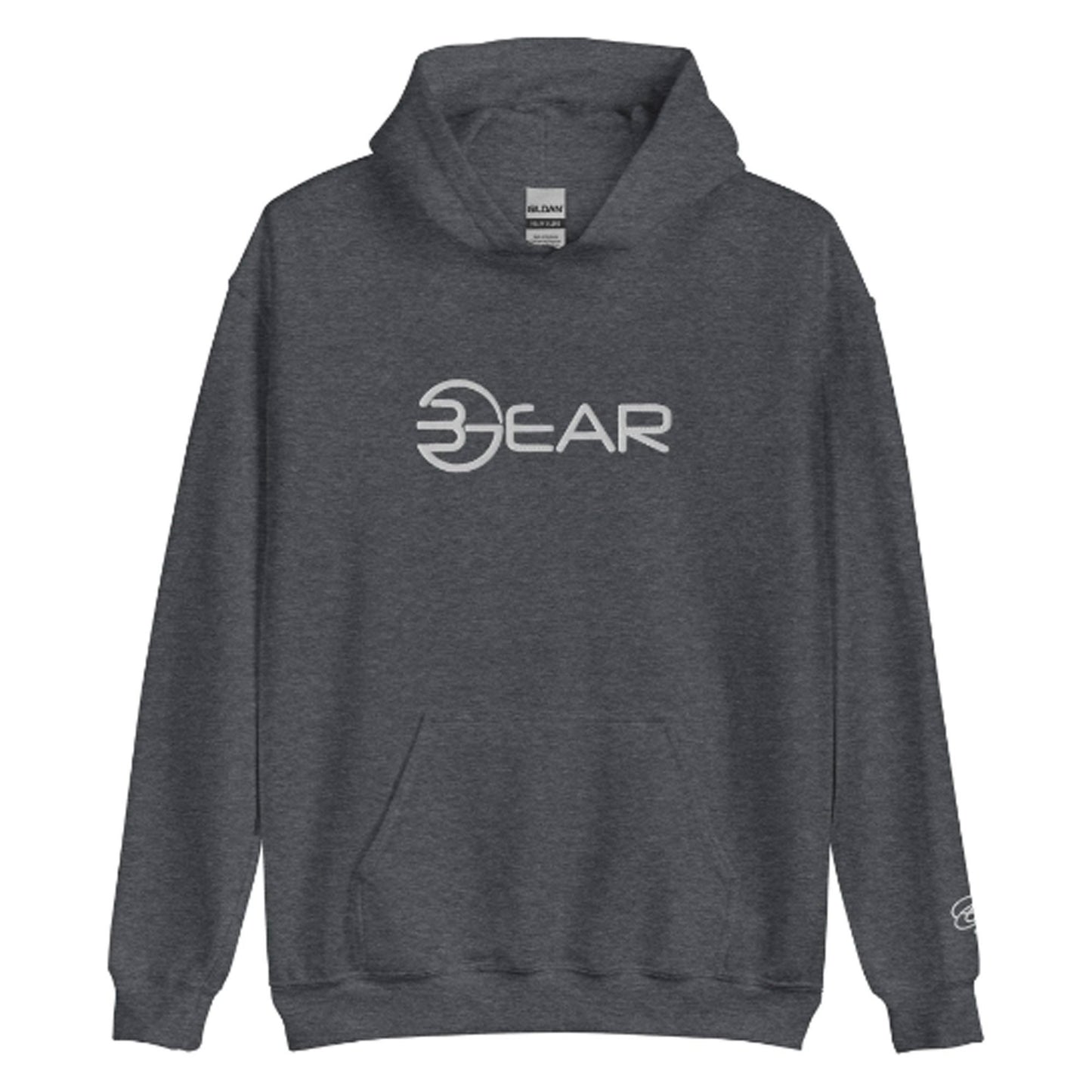 Embroidered BGear Design Heavy Blend Hooded Sweatshirt for Mens and Womens - Custom Cotton Unisex Crew Neck Sweatshirt Gifts for Him and Her