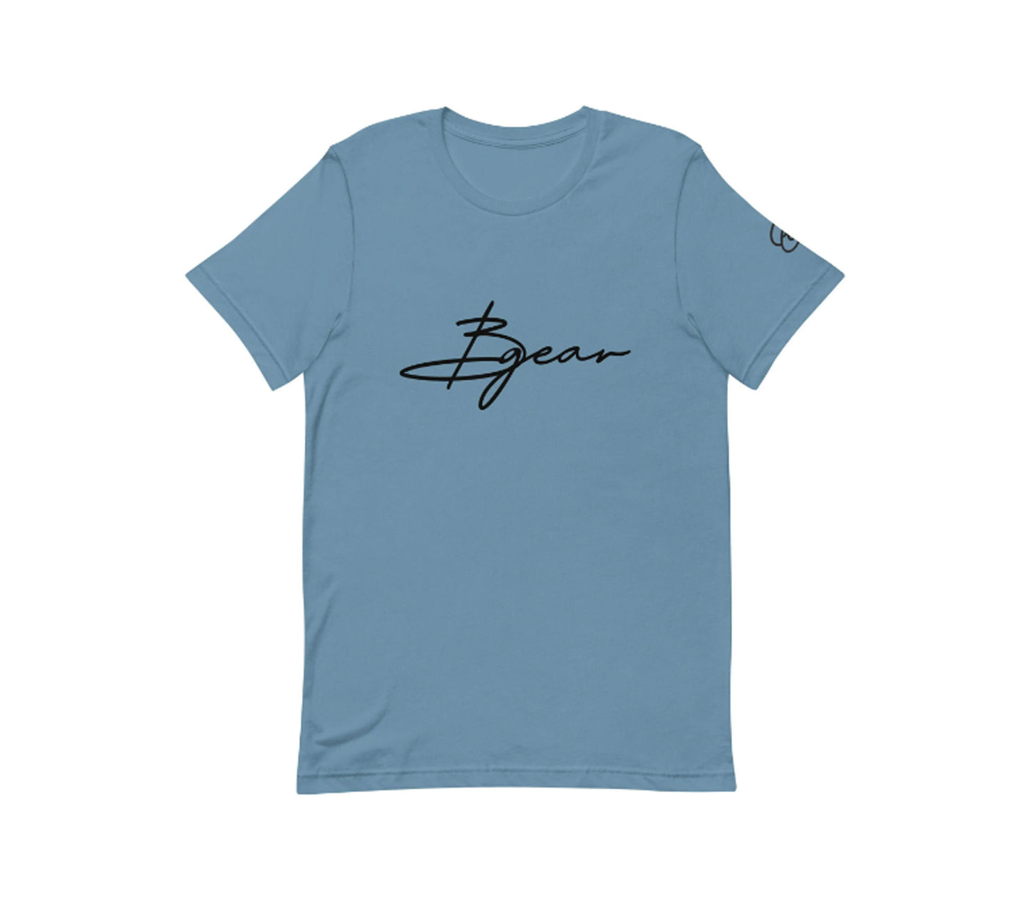 Embroidered BGear Signature T Shirt for Men and Women - Custom Unisex Cotton T Shirt Gifts for Boys and Her Teenager Short Sleeves Tees