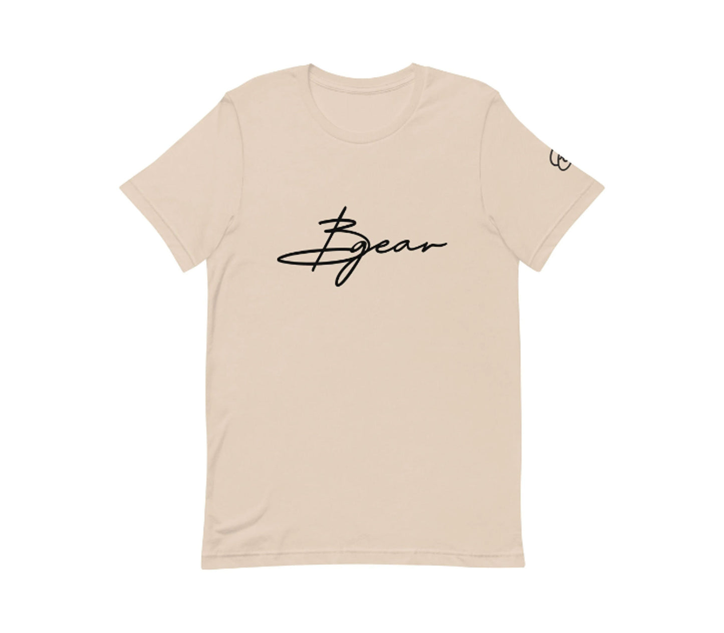 Embroidered BGear Signature T Shirt for Men and Women - Custom Unisex Cotton T Shirt Gifts for Boys and Her Teenager Short Sleeves Tees