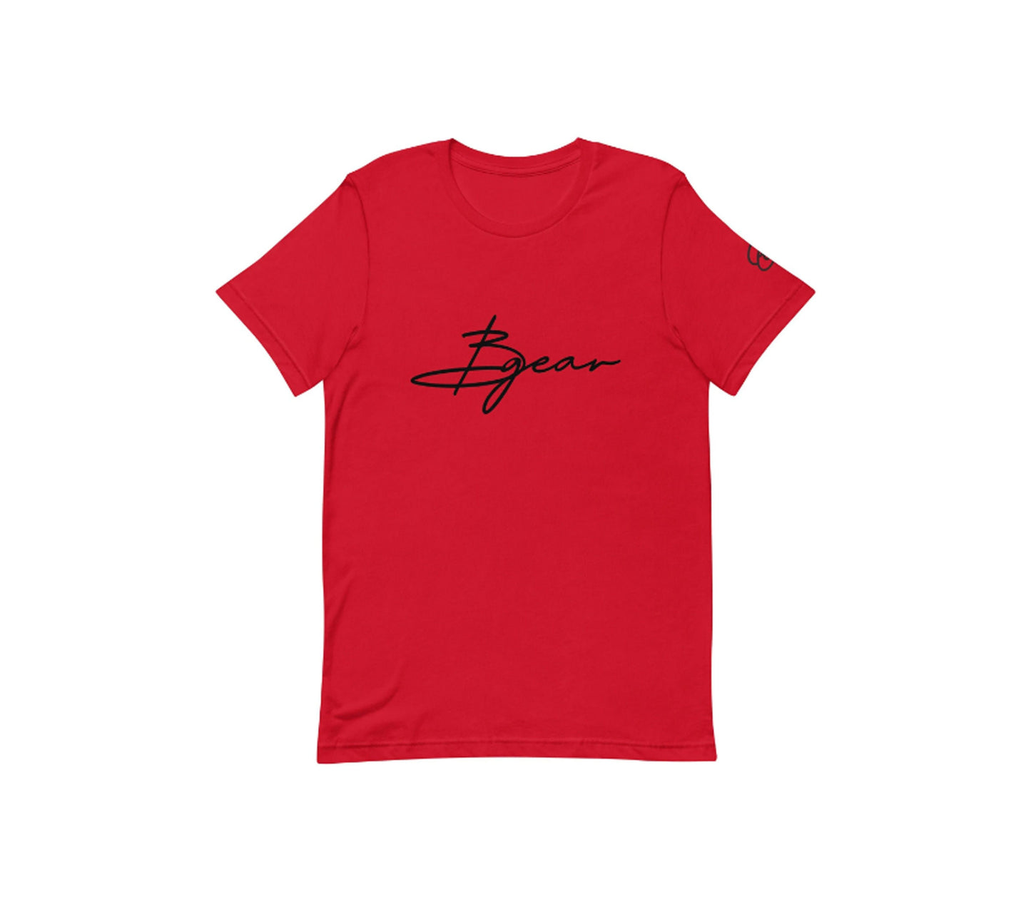 Embroidered BGear Signature T Shirt for Men and Women - Custom Unisex Cotton T Shirt Gifts for Boys and Her Teenager Short Sleeves Tees