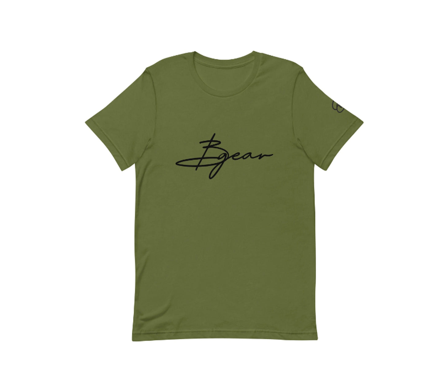 Embroidered BGear Signature T Shirt for Men and Women - Custom Unisex Cotton T Shirt Gifts for Boys and Her Teenager Short Sleeves Tees