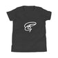 Embroidered BGear Center Logo Youth Short Sleeve T Shirt for Boys and Girls - Custom Unisex Cotton T Shirt Gift for Him and Her Teenager Tee