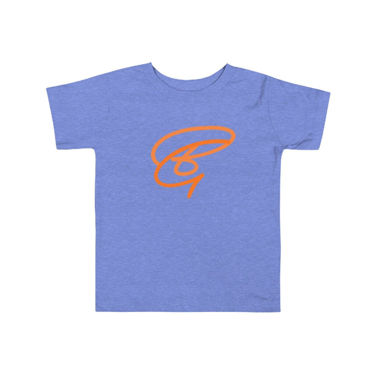 Embroidered BGear Logo Toddler Short Sleeve T Shirt for Boys and Girls - Custom Soft Cotton T Shirt Gifts for kids and Infant Cute Tees