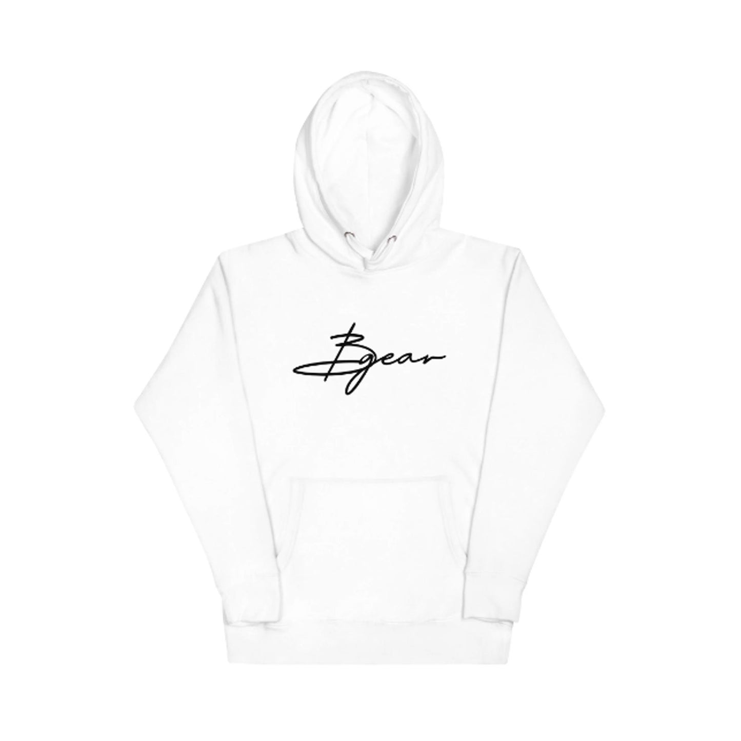 Embroidered BGear Signature Hoodie Sweatshirt for Mans and Womens - Custom Soft Cotton Unisex Blend Hooded Sweatshirt Gifts for Him and Her