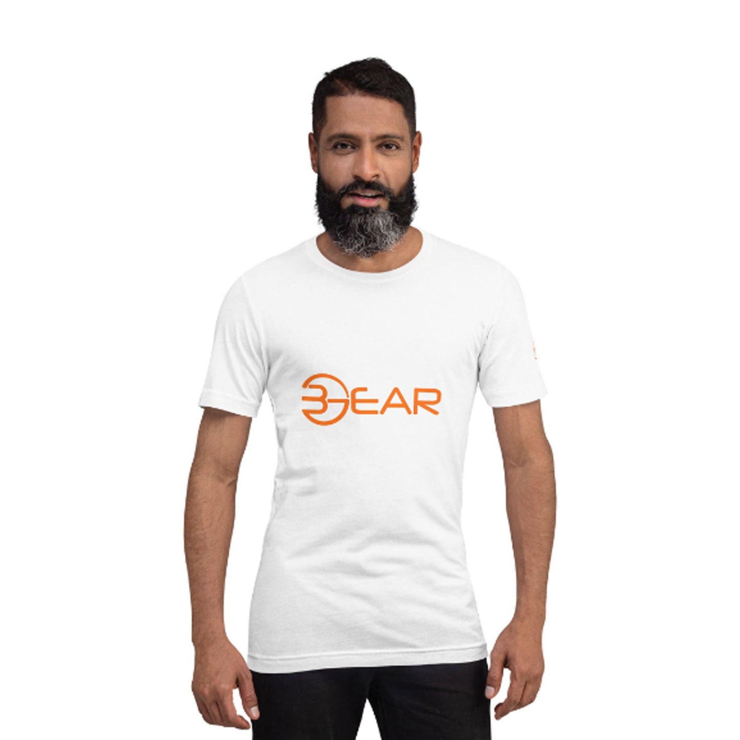 Embroidered BGear Design T Shirt for Men and Women - Custom Unisex Cotton Mens T Shirt Gifts for Him and Her Teenager Half Sleeves Tees