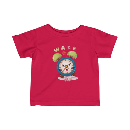 Bgear Wake up printed logo Infant Fine Jersey Tee for Toddler