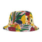 BGear Vintage Floral Print Bucket Hat Personalized Polyester Cap Sun Protection Cap Unisex Hat for All Age Fashionable Hat for Men and Women