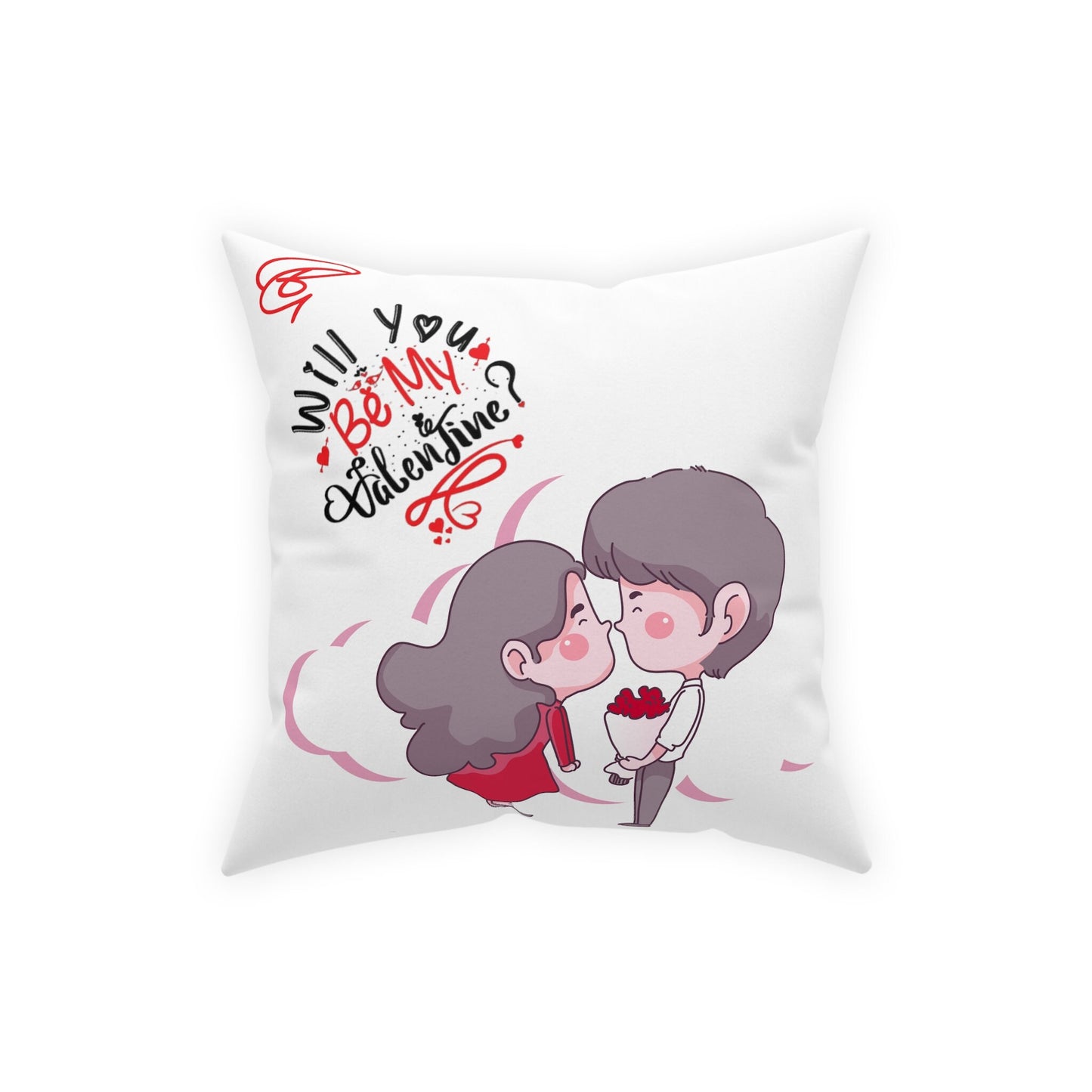 BGear Customizable Broadcloth Pillow with Removable Insert in 5 Sizes, Personalized Broadcloth Pillow for Sofa Bedroom and Home Decor Pillow