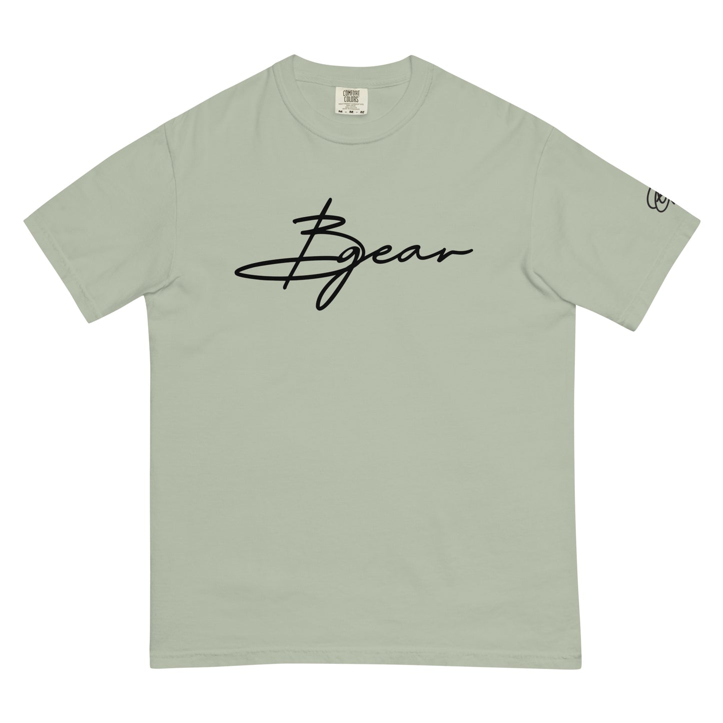 Embroidered BGear Signature T Shirt for Men and Women - Custom Unisex Cotton T Shirt Gifts for Boys and Her Teenager Short Sleeves Tees Unisex garment-dyed heavyweight t-shirt